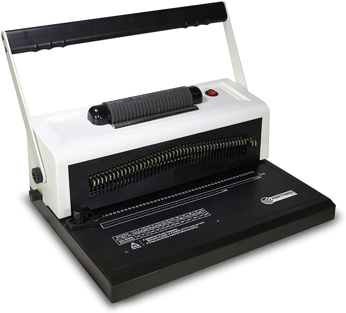 S25A Coilbind Coil Punch & Binding Machine Free Crimper & 8mm Plastic COILS Box of 100pcs