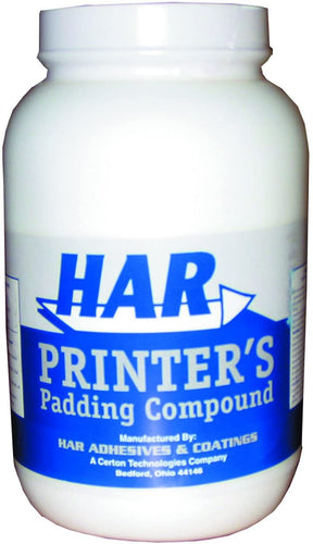 HAR Padding Compound White 1 Gallon For Making Note Pads_Printers_Parts_&_Equipment_USA