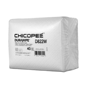 Chicopee 11.6" x 13" White Heavy-Duty Wipers - 40 Wipes/Pop-Up Box_Printers_Parts_&_Equipment_USA