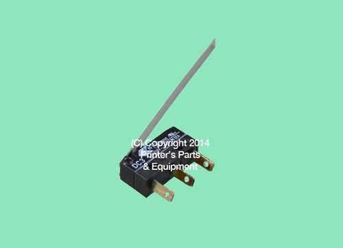 Micro Limit Switch With Lever for Triumph Ideal MBM 9003-073_Printers_Parts_&_Equipment_USA