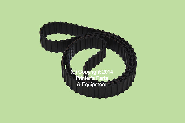 Toothed belt ISO5296-DA 480 L for Stahl Folder (225-632-01-00)_Printers_Parts_&_Equipment_USA
