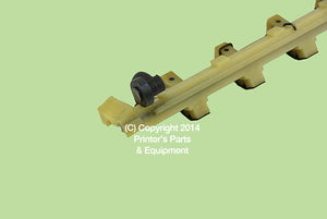 Gripper Bar Assembly for Heidelberg KS (Plastic) (9 Fingers 630cm) (HE-KS0990)_Printers_Parts_&_Equipment_USA