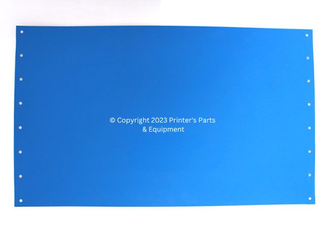 Blanket for A.B Dick 360 (18-1/2" x 10-5/8") 8 Hole Punched / 3 Ply_Printers_Parts_&_Equipment_USA