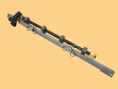 Load image into Gallery viewer, Gripper Bar for AB Dick 9800 Complete with Fingers &amp; Spring Chain Delivery PPE-980990 / 16690_Printers_Parts_&amp;_Equipment_USA
