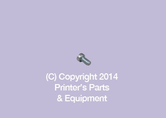 Screw Fillister Head for Baum Folder BAU-20312_Printers_Parts_&_Equipment_USA