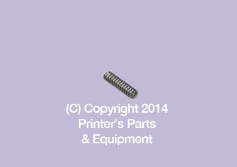 Spring Compression .240 x .042 x 1.0 for Baum Folder BAU-24216_Printers_Parts_&_Equipment_USA