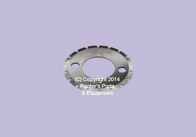 Perf Wheel for Baum 1.867 x .880 x .035 18T BAU-07896_Printers_Parts_&_Equipment_USA