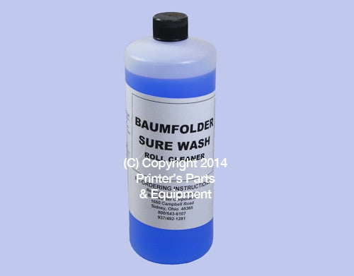 Sure Wash Rubber Roller Cleaner Quart 24108-001_Printers_Parts_&_Equipment_USA