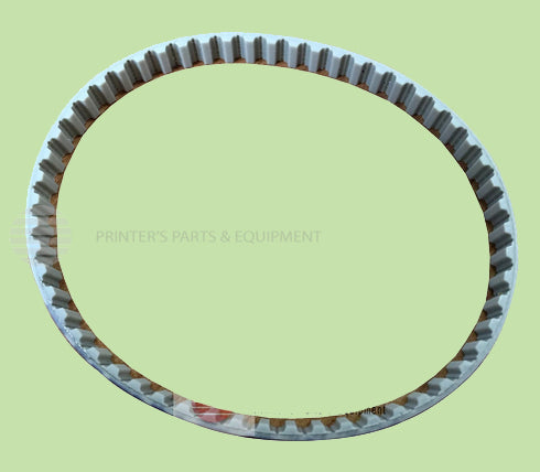 Timing Belt for Heidelberg GTO52 (Suction Drum Unit) 00.580.1226_Printers_Parts_&_Equipment_USA