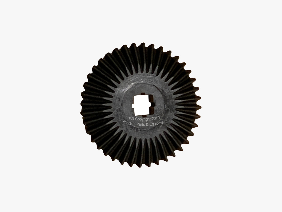 Bevel Gear For Heidelberg Side Guide Adjustment A1.017.225 / MV.054.032_Printers_Parts_&_Equipment_USA