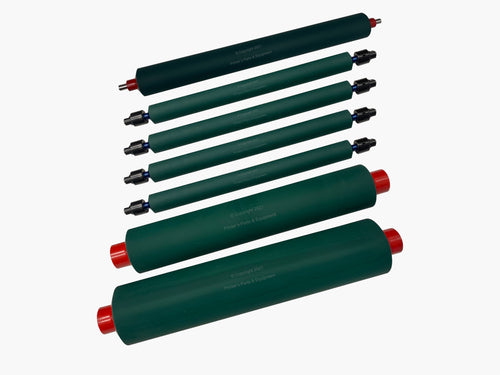 Rubber Roller Set of 7 for AB Dick 360 8800 Series 360PK / LOR-360-PK_Printers_Parts_&_Equipment_USA
