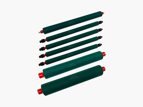 Rubber Roller Set of 7 for AB Dick 375 9800 9900 Series LOR-375-PK_Printers_Parts_&_Equipment_USA