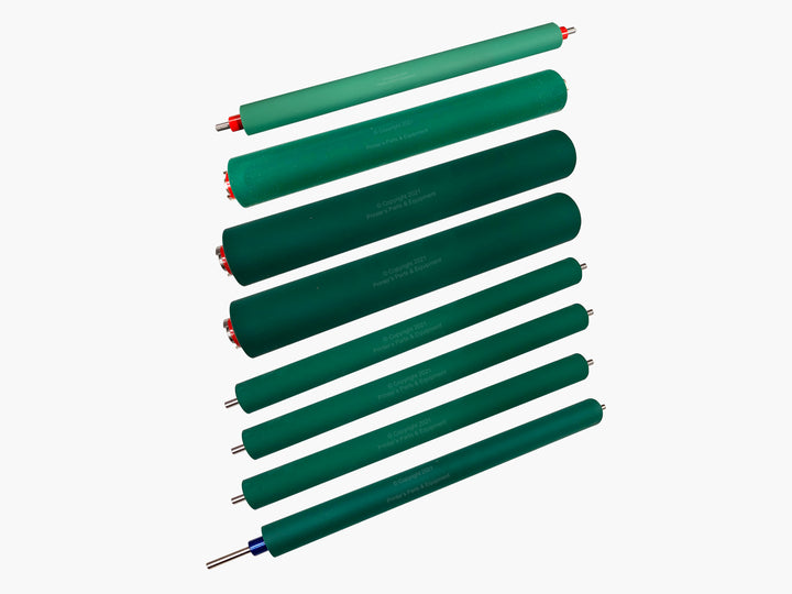 Ink Rubber Roller Set of 8 for Townsend AB DICK 375 / 9800 517-K / LOR-T375-K_Printers_Parts_&_Equipment_USA