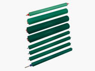 Ink Rubber Roller Set of 8 for Townsend AB DICK 375 / 9800 517-K / LOR-T375-K_Printers_Parts_&_Equipment_USA