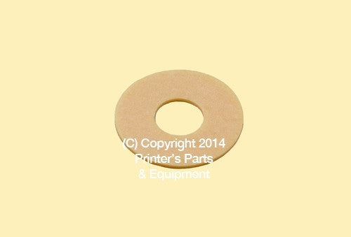 Flat Rubber Disc 1 1/8 x 7/16 x 1mm – 28.6 x 11.1 x 1mm_Printers_Parts_&_Equipment_USA