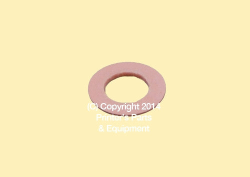 Flat Rubber Disc 1 1/8 x 9/16 x 132 – 28.6 x 14.3 x 0.8mm