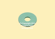 Flat Rubber Disc 1 3/16 x 1/2 x 2mm – 30.2 x 12.7 x 2mm_Printers_Parts_&_Equipment_USA