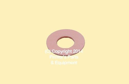 Flat Rubber Disc 1 3/8 x 9/16 x 1/32 – 35 x 14.3 x 0.8mm