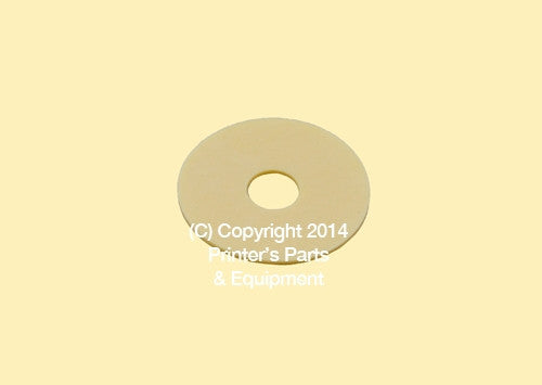 Flat Rubber Disc 7/8 x 1/4 x 1mm – 22.2 x 6.4 x 1mm x50