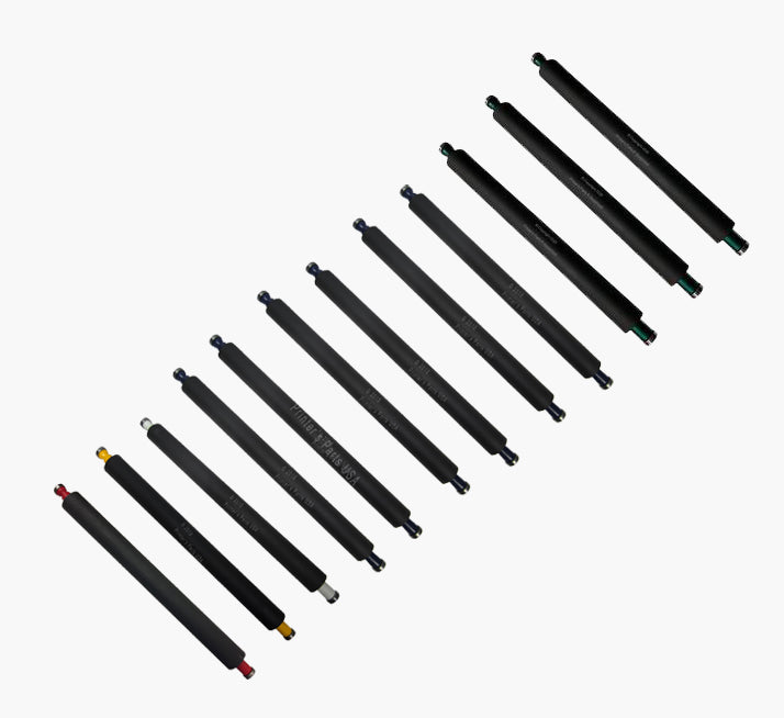Ink Form & Water Dampening Rubber Rollers for Heidelberg GTO46 Set of 12_Printers_Parts_&_Equipment_USA