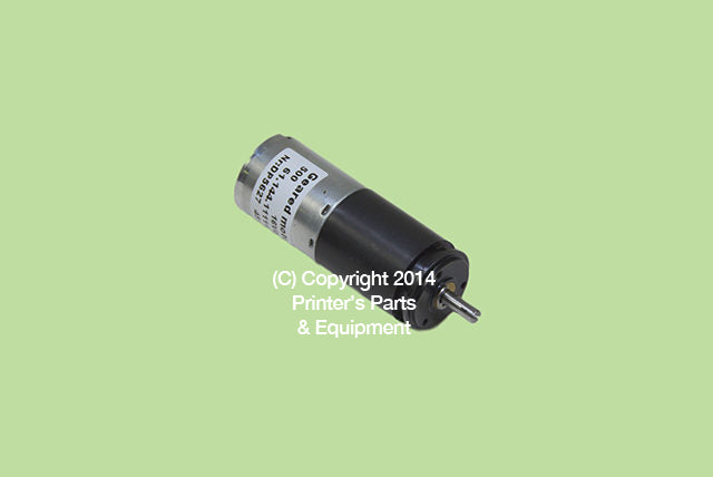 Geared Motor DC16V (DP 5627) 61.144.1111