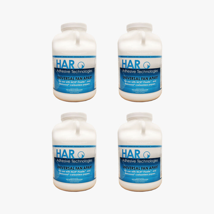 HAR Universal Fan Apart NCR Glue For Carbonless Papers 4 Gallons / Case