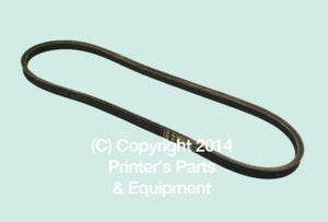 Belt 1/2″ x 5/16″ x 37″ for Polar 72 HE-4L370_Printers_Parts_&_Equipment_USA