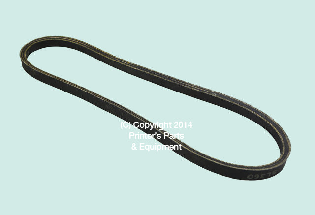 Belt 0.66″ x 36″ for Polar 72 HE-5L360_Printers_Parts_&_Equipment_USA