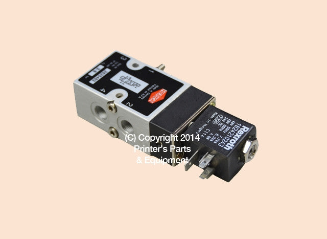Pneumatic Cylinder Valve 24V DC 4.8W For Heidelberg 61.184.1311_Printers_Parts_&_Equipment_USA