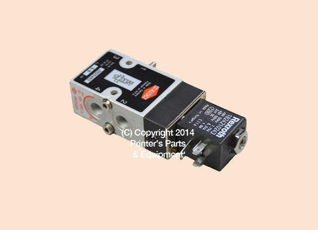 Valve 5/2 Way 24V DC 4.8W 98.184.1041/01_Printers_Parts_&_Equipment_USA