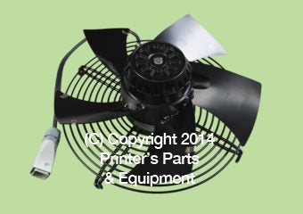 Axial Fan Fa.EBM LVS HE-C2-102-1471_Printers_Parts_&_Equipment_USA