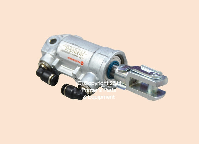 Pneumatic Cylinder D25 H25 M4.334.009/02_Printers_Parts_&_Equipment_USA