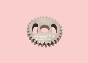 Gear – Carriage Drive for S Cylinder_Printers_Parts_&_Equipment_USA
