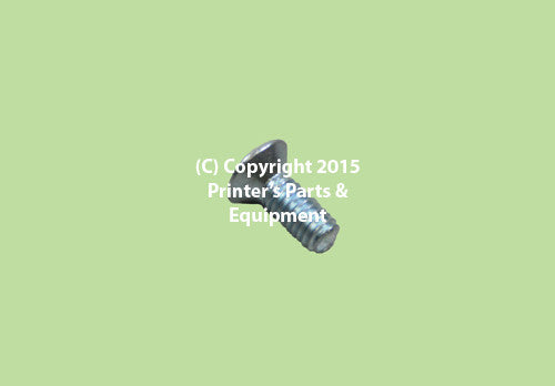 Screw for 20412 Imp Cylinder Gripper QM46 & TOK/TOM 00.540.0747_Printers_Parts_&_Equipment_USA