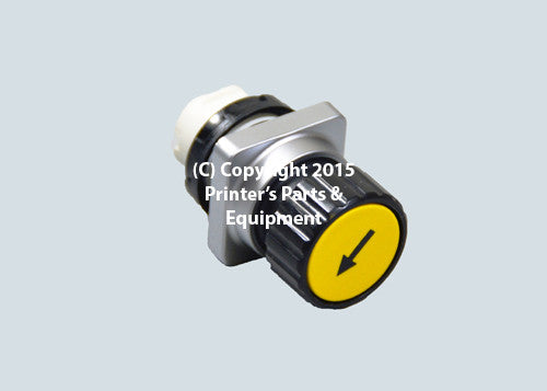 Selector Push Button Inking Roller Off Feeler D2F2Y For Heidelberg H-12610 / 00.780.2323