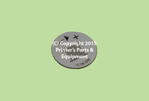 Heidelberg Parts Plate 10.106.3399