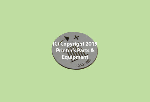 Heidelberg Parts Plate 10.106.3399_Printers_Parts_&_Equipment_USA