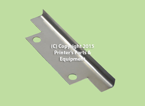 Plate Clamp Tension Strip Corner Cut 134mm 2 Holes_Printers_Parts_&_Equipment_USA
