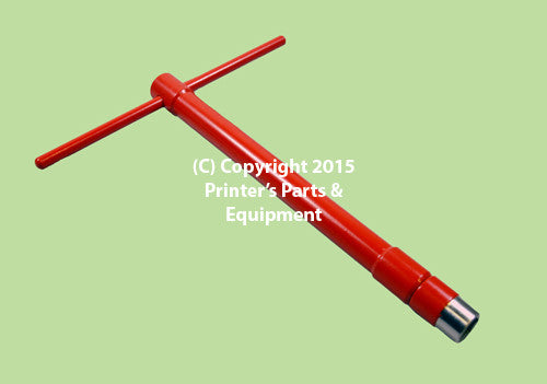 Wrench T Box Spanner for Blanket 17mm Long 09.024.001_Printers_Parts_&_Equipment_USA