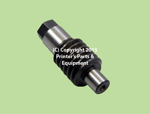 Worm Shaft for Blanket Tightening S Series 66.006.029_Printers_Parts_&_Equipment_USA
