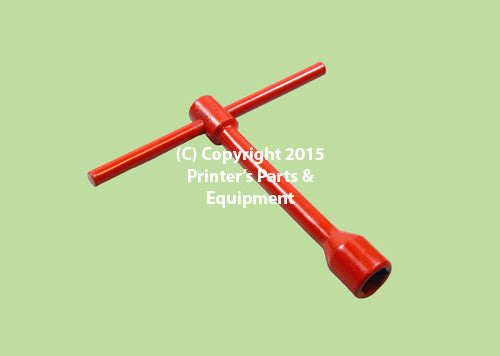 Wrench T Socket Box Spanner for Blanket 17mm Short 09.024.010_Printers_Parts_&_Equipment_USA