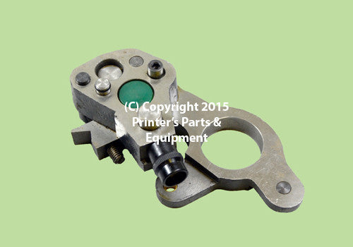 Dampening Bearing Support for Heidelberg GTO 46/52 D.S. Lower/Green 42.030.003