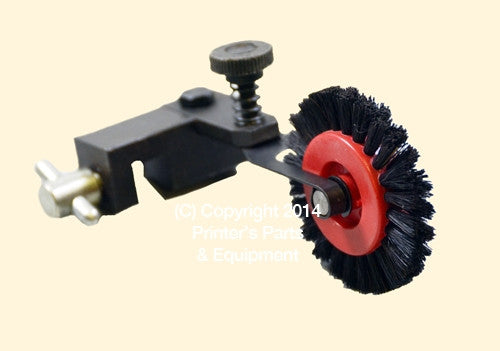 Brush Wheel Assembly Short Black for Board #12 Left 83.010.014HBAL_Printers_Parts_&_Equipment_USA
