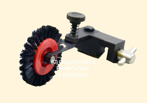 Brush Wheel Assembly Short Black for Board #12 Right 83.010.014HBA_Printers_Parts_&_Equipment_USA