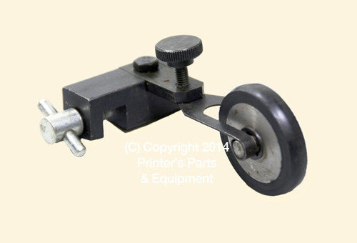 Metal Roller Assembly Short Left Side 83.010.015MASRL_Printers_Parts_&_Equipment_USA