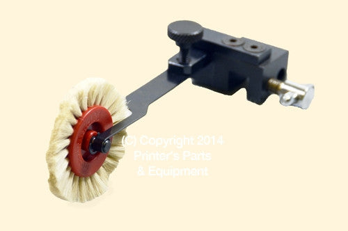 Feeder Brush Assembly Long White for Paper #18 Right 83.010.015.SBA_Printers_Parts_&_Equipment_USA