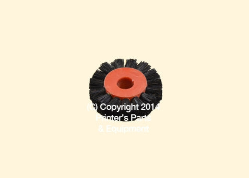 Feeder Brush Wheel 35mm x 8mm pin Hard_Printers_Parts_&_Equipment_USA