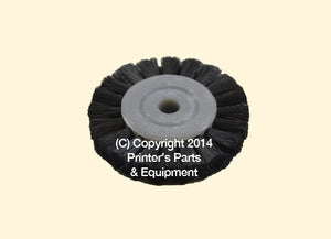 Feeder Brush Wheel 60mm x 8mm pin Medium_Printers_Parts_&_Equipment_USA