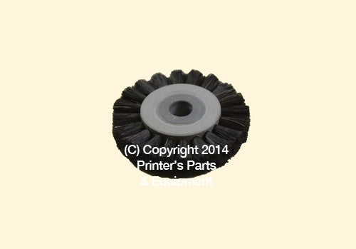 Feeder Brush Wheel 45mm x 8mm pin_Printers_Parts_&_Equipment_USA