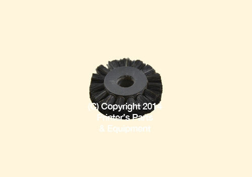 Feeder Brush Wheel 35mm x 8mm pin